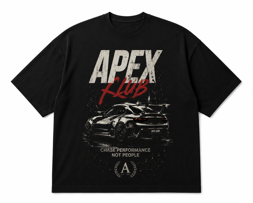 Apex Club Oversized T-Shirt | Racing Culture Streetwear