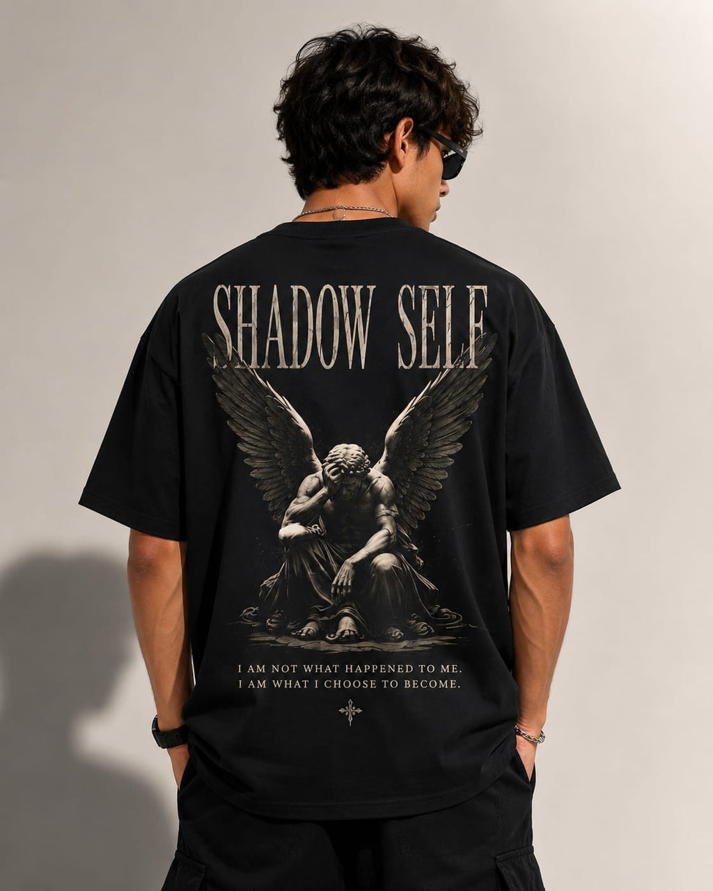 Shadow Self Oversized T-Shirt | Dark Streetwear Collection