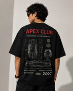 Apex Club Oversized T-Shirt | Racing Culture Streetwear